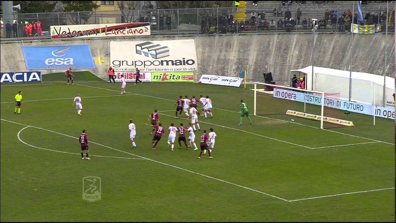 Highlights Virtus Lanciano - Varese 1-2, 24ª giornata Campionato Serie B 2014/2015