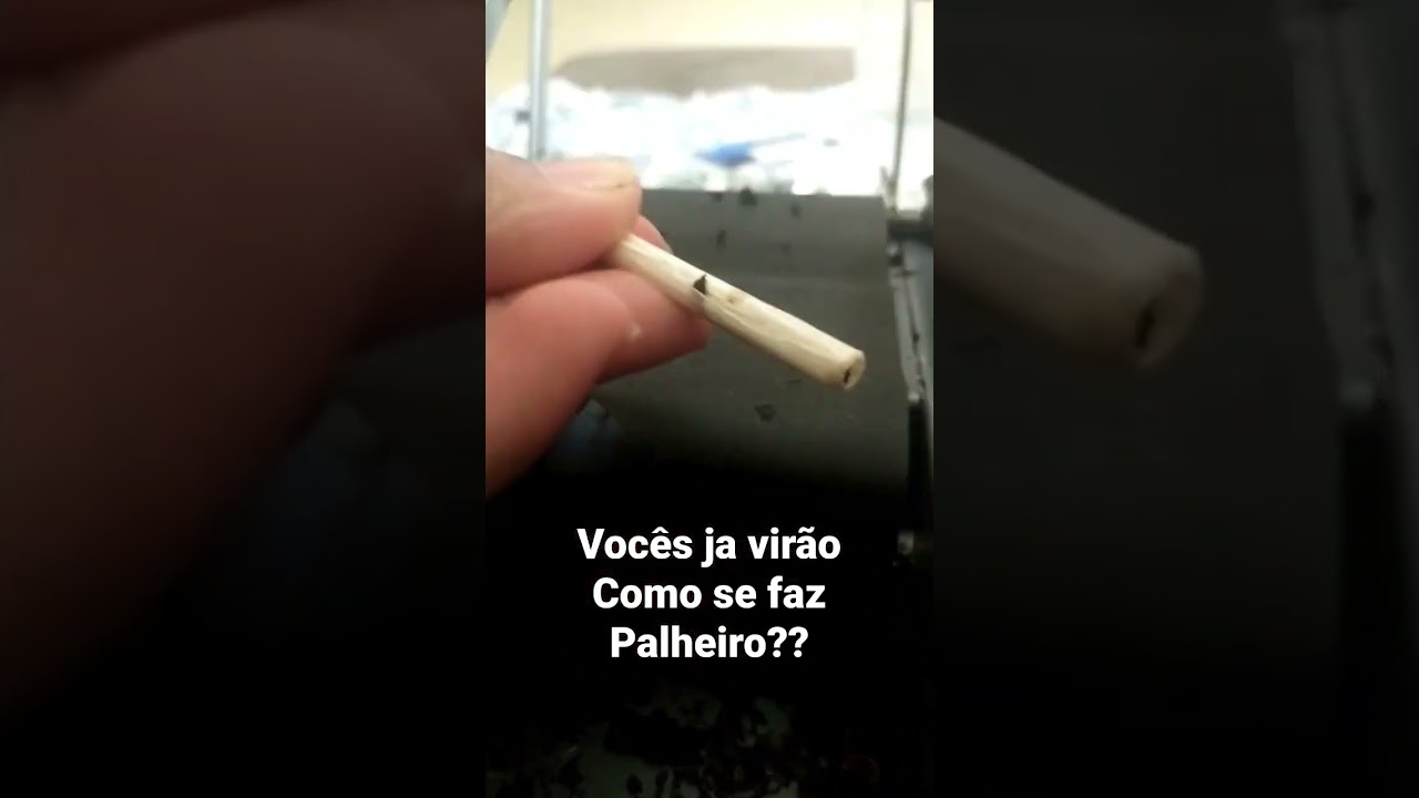 #palheiro  voc&ecirc;s j&aacute; vio como e feito?