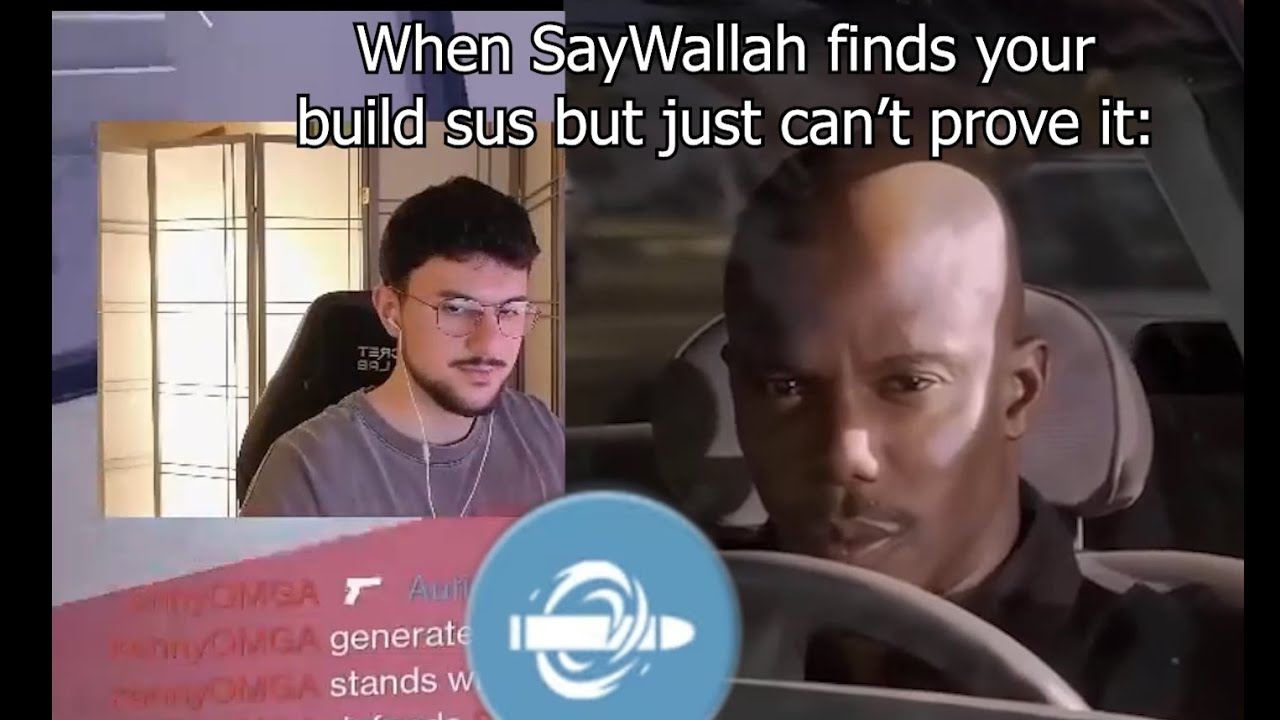 When a Destiny 2 Streamer @SayWallahBruh  finds your build sus but just can’t prove it: #motw