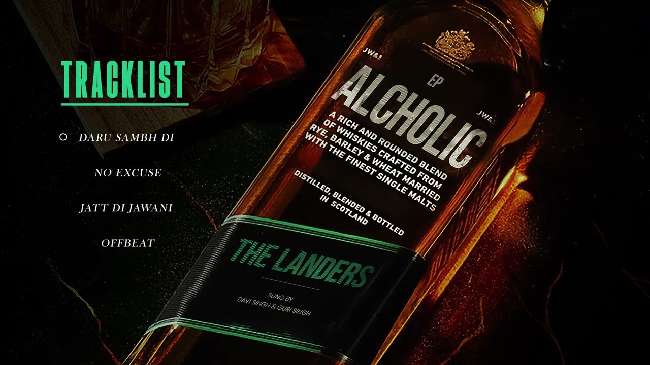 Alcholic EP | The Landers | Jubebox | Desi Trap Music | Geet | Latest Punjabi songs 2024