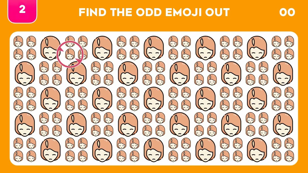 Find The Odd Emoji Out | Emoji Quiz