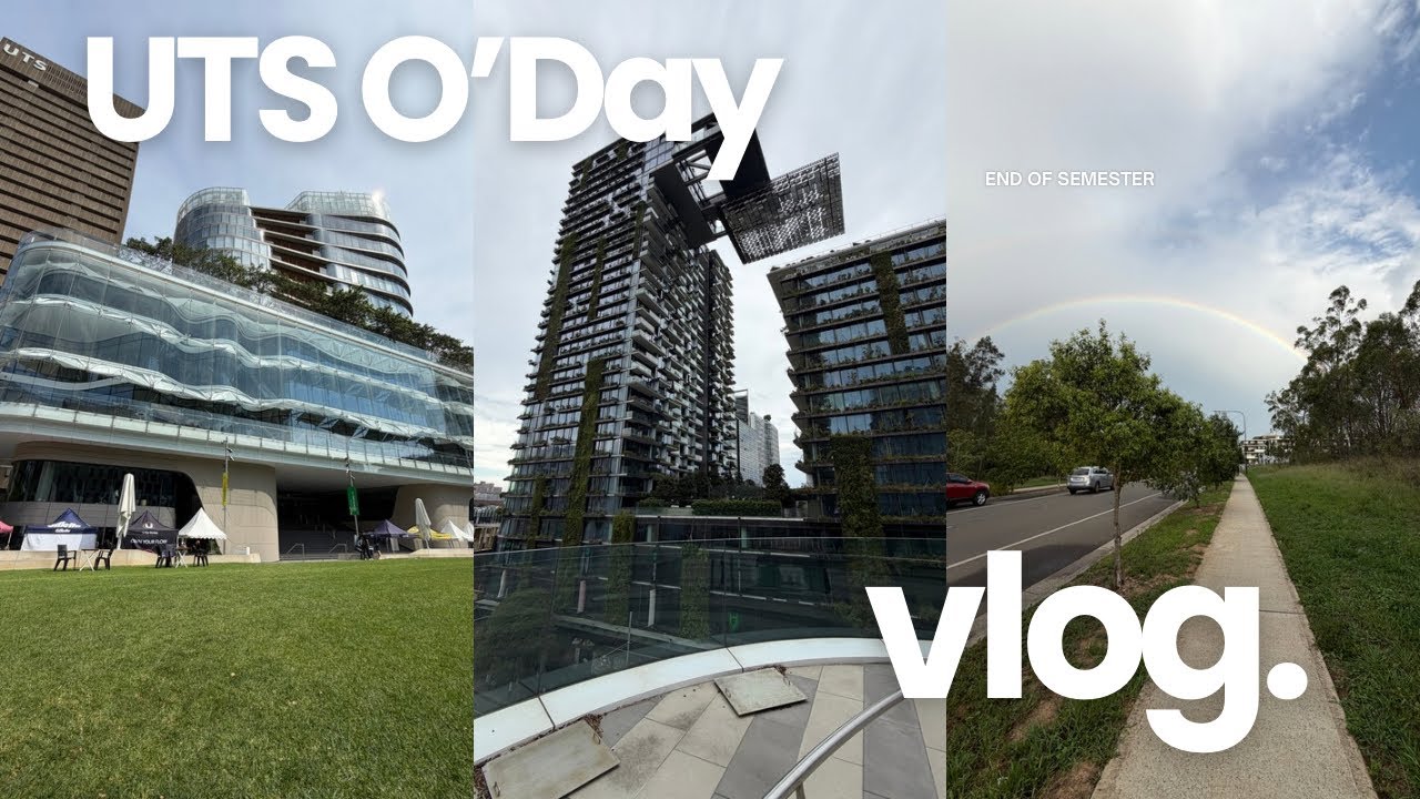 🎥 UTS O’Day Experience | Campus Tour, Fun & Freebies 🎉