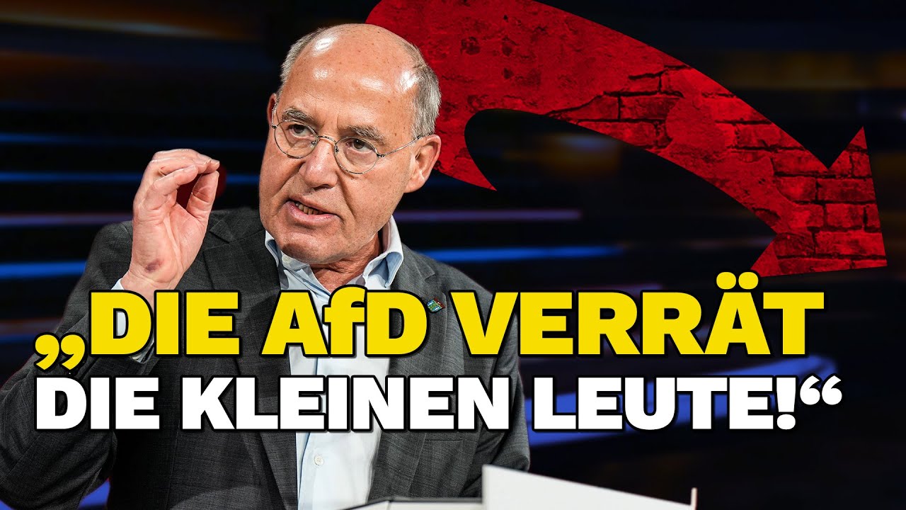 Gregor Gysi Geht Auf ANGRIFF Gegen die AfD! Warum Die Zukunft der Linken Gehört!