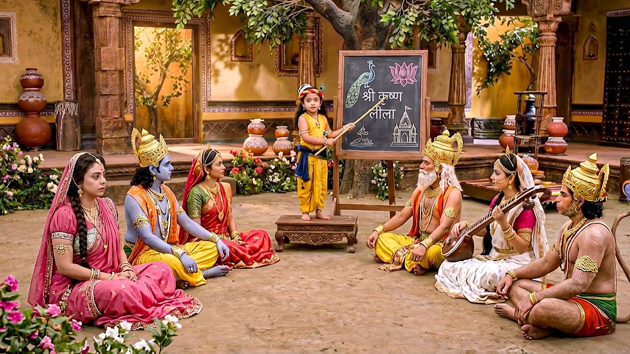 ज्ञान की पाठशाला में बाल कृष्ण | New Episodes | yashomati maiyaa ke nandlala | YMKN