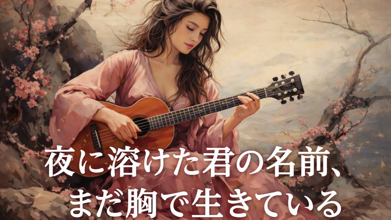 夜に溶けた君の名前、まだ胸で生きている ✨💫