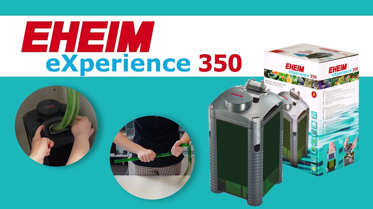 EHEIM eXperience 350 külső szűrő telepítése