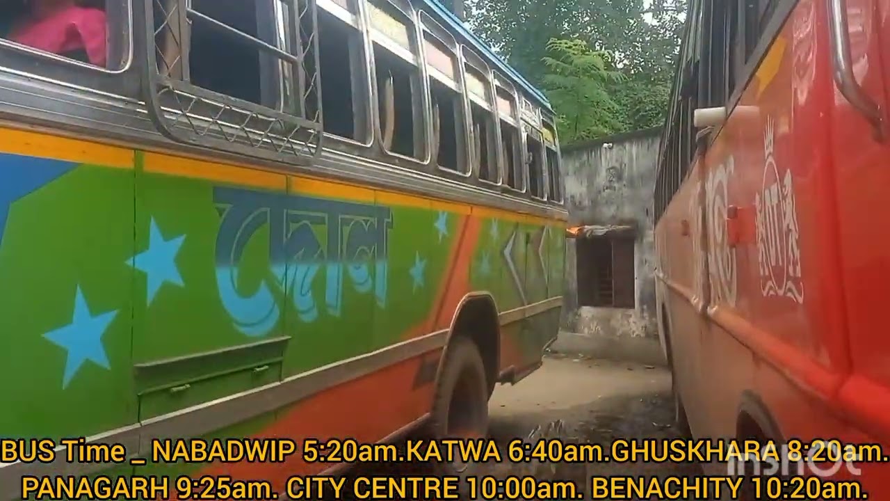 DOL ⭐ BENACHITY to NABADWIP super bus service DOL / দোল WB 41E 4552..TATA 1512 body 