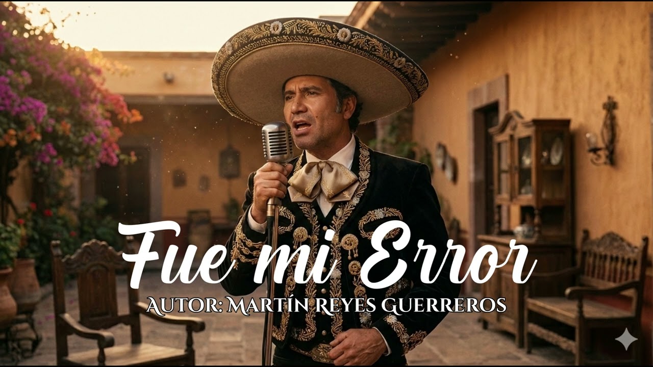 Esta canción de puro despecho es tremenda: FUE MI ERROR