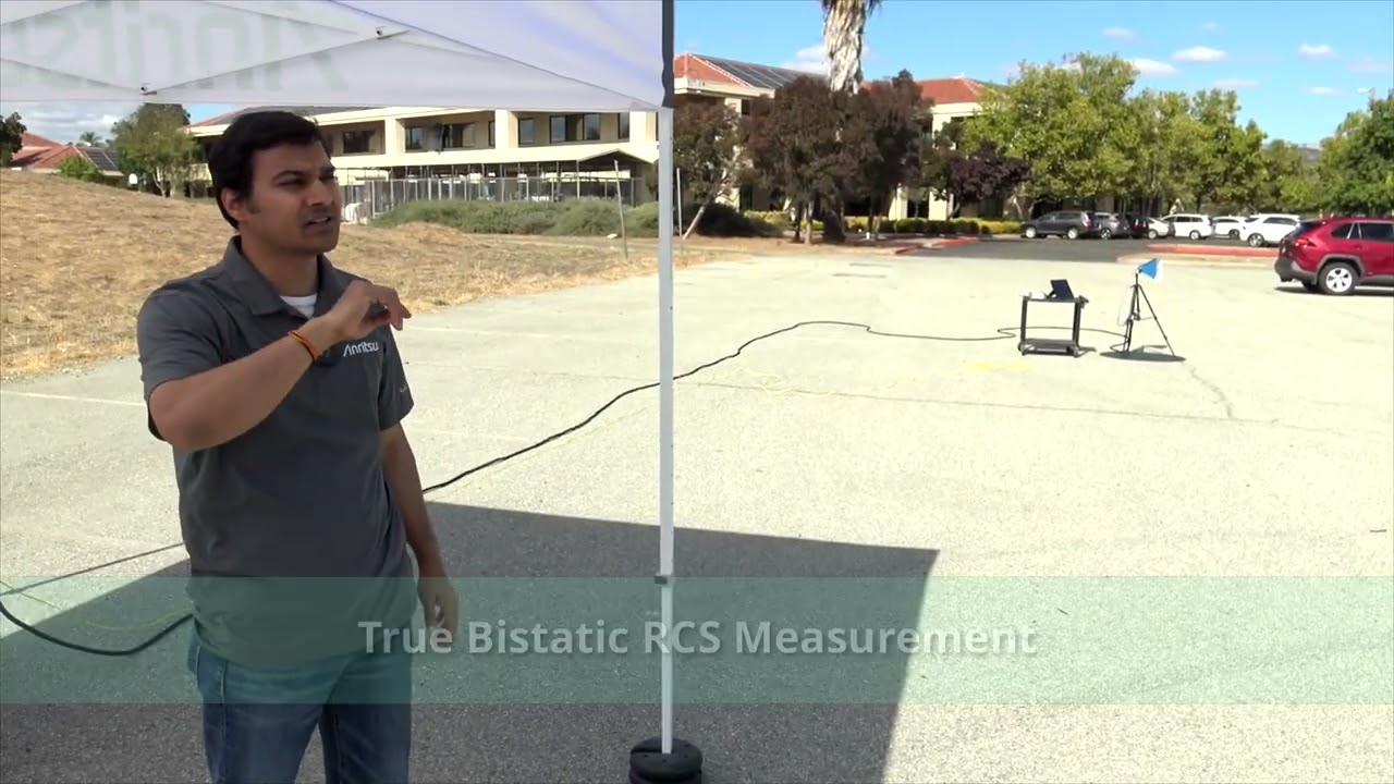 True Bi-Static Radar Cross Section Measurements with PhaseLync ME7869A VNA