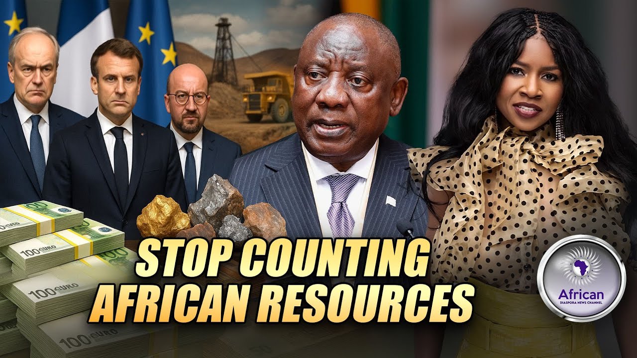 President Ramaphosa Tells Europe They Cannot Count Stolen African Minerals As Wealth