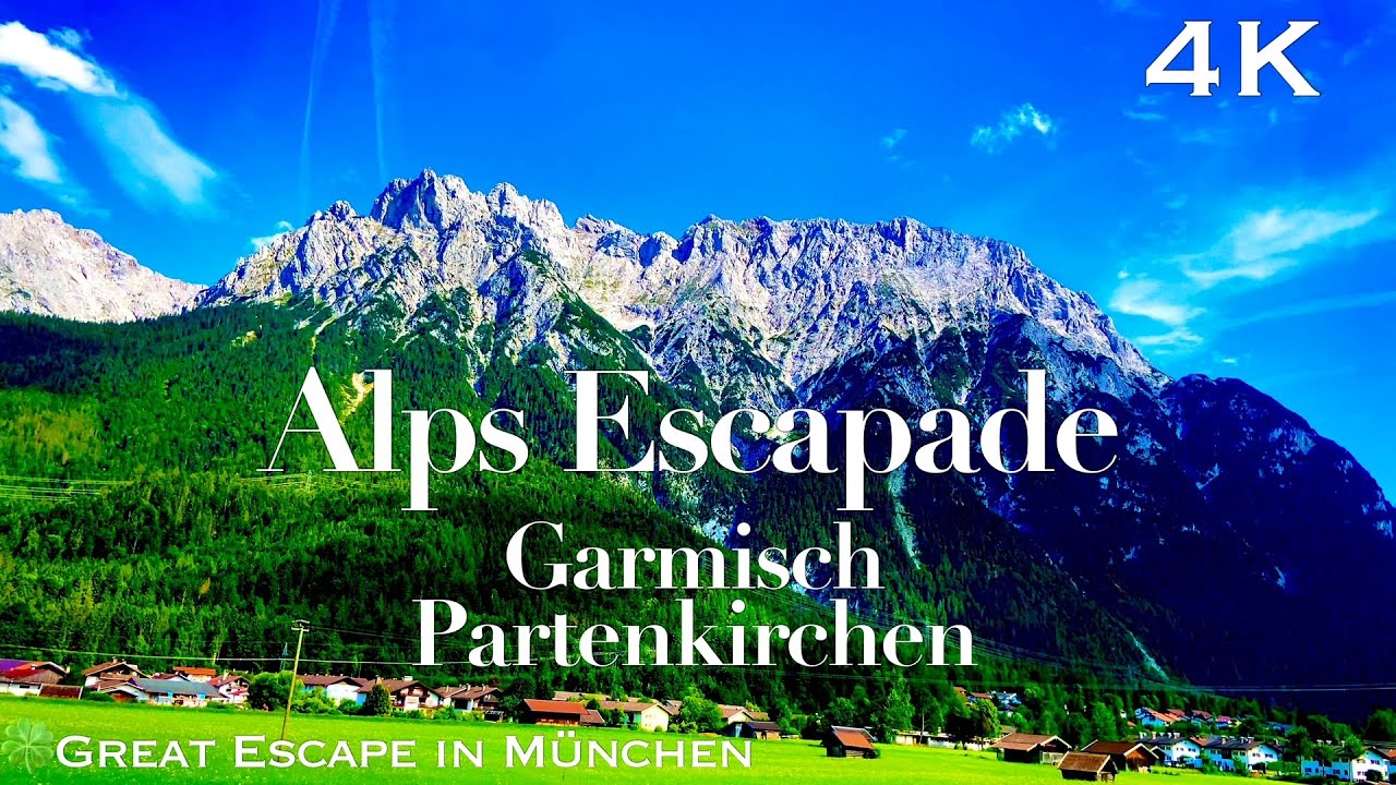 【Garmisch Partenkirchen Bayern】ein bezauberndes Abenteuer/ München Tagesausflug【4K】