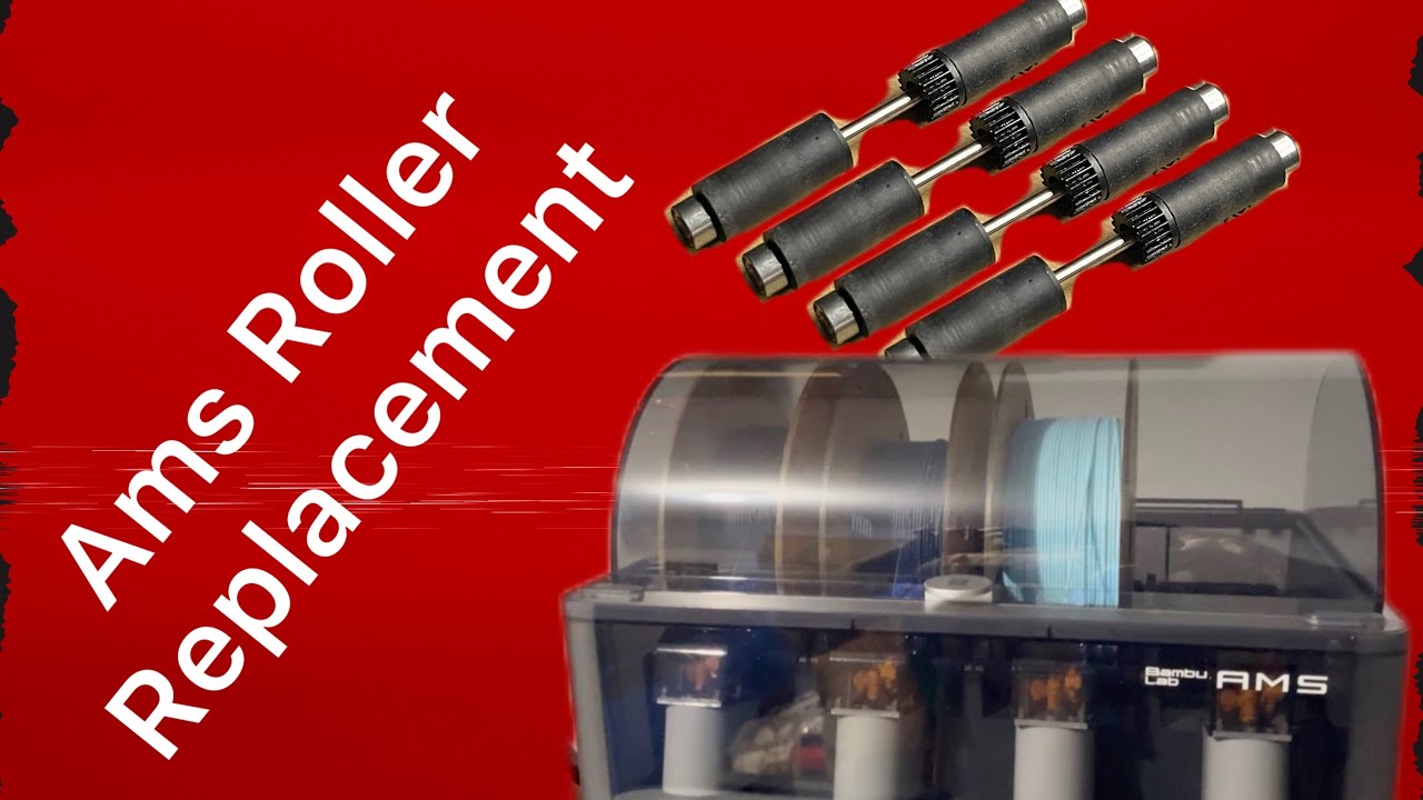 Replacing my AMS rollers (AMS roller replacement)