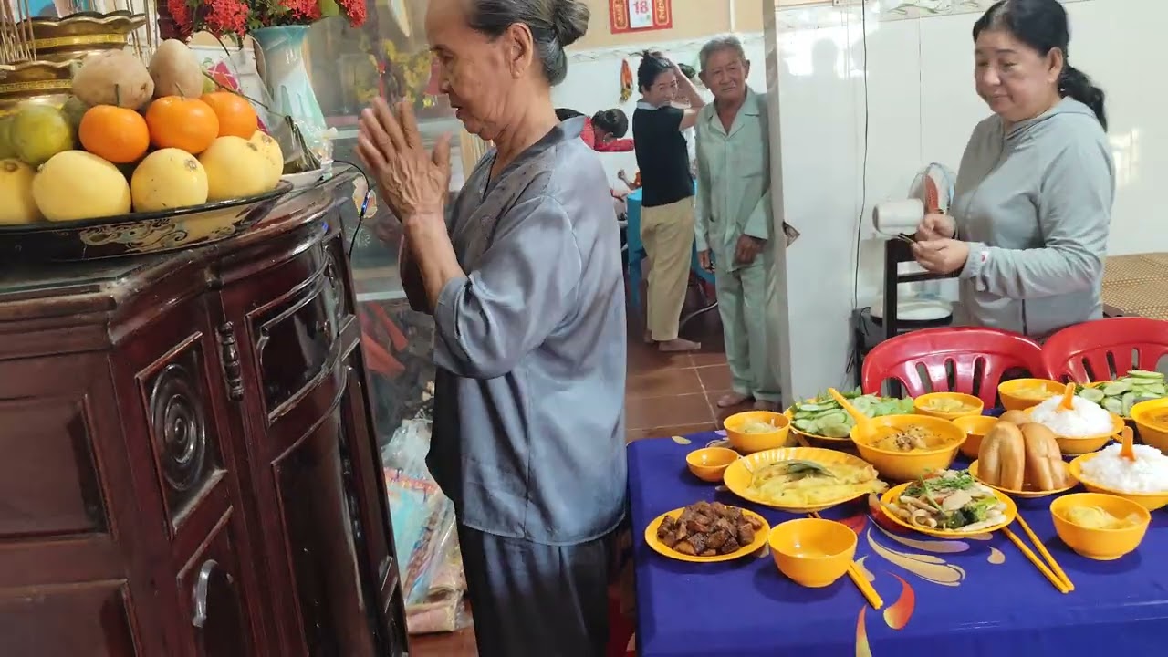 Lễ giỗ ông Võ Văn Hạp