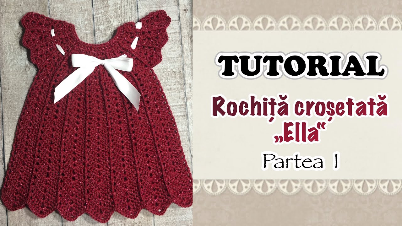TUTORIAL - Rochita crosetata 