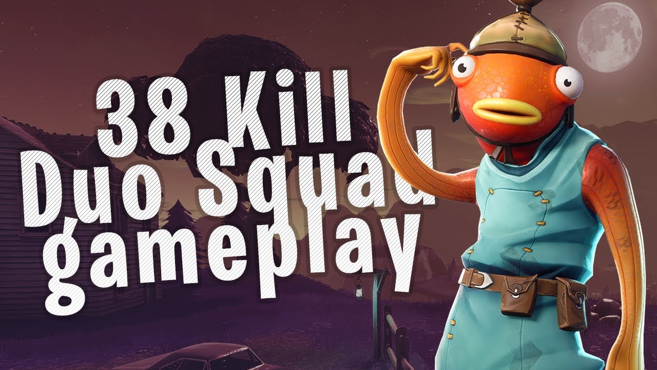 38 Kill Game Duo Squads w/ Kat  | #1 For Most Kills | Fortnite Battle Royale