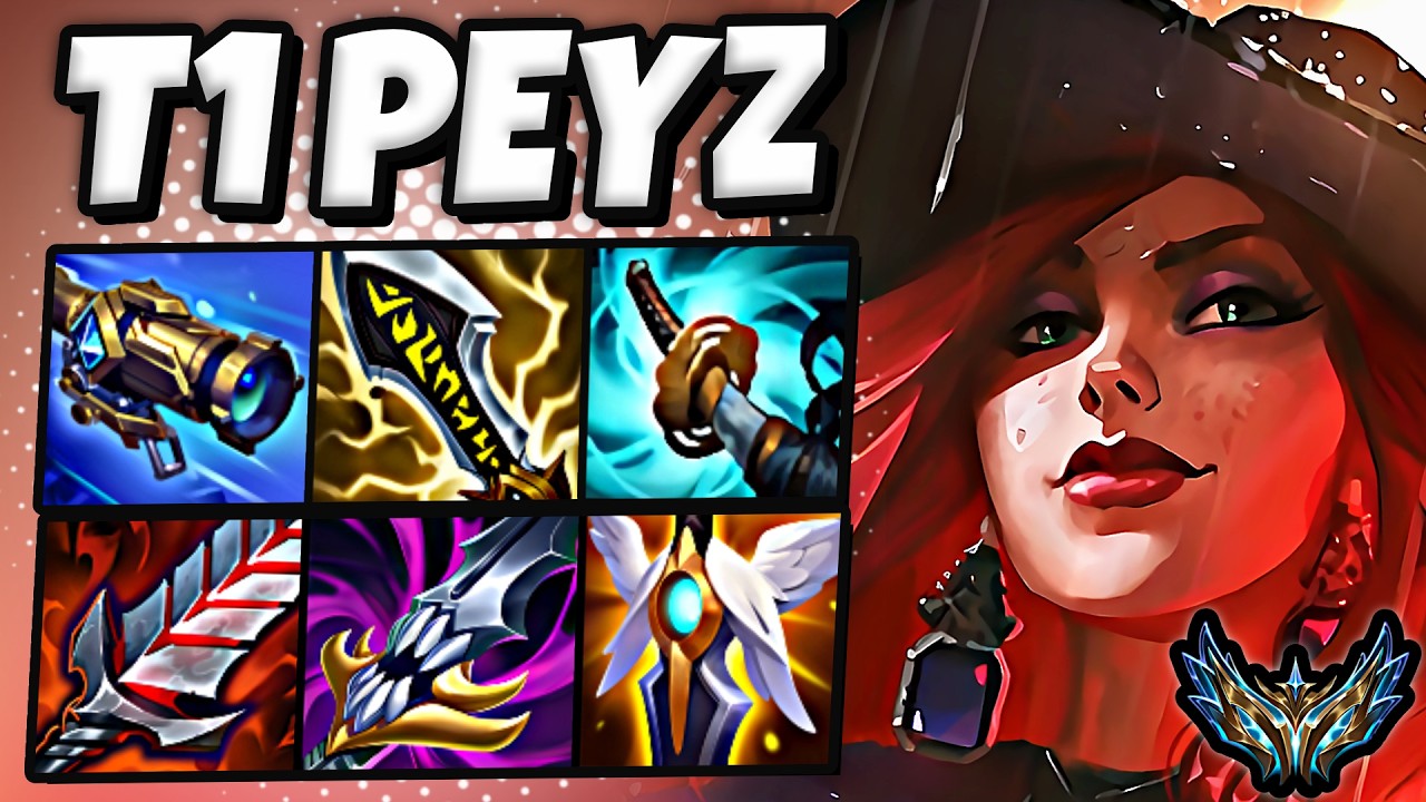 T1 Peyz Miss Fortune vs Varus [ ADC ] Korea Challenger 2138 LP | Patch 26.6