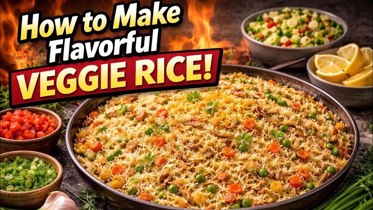 Let’s make veggie rice