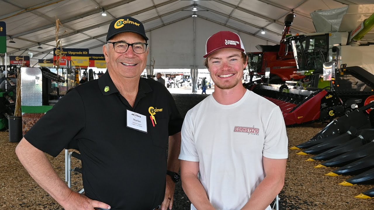 Cole the Cornstar & Marion Calmer at Farm Progress 2025