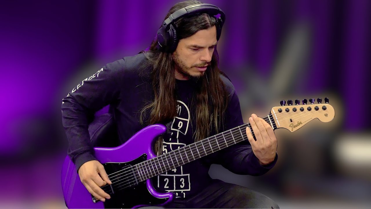 FENDER 7-СТРУННЫЙ STRATOCASTER | Крис Гарза из SUICIDE SILENCE