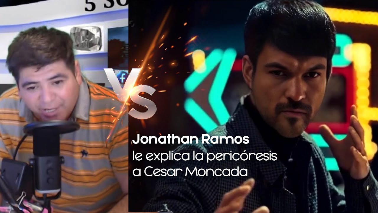 Jonathan Ramos explica la Pericóresis a Cesar Moncada