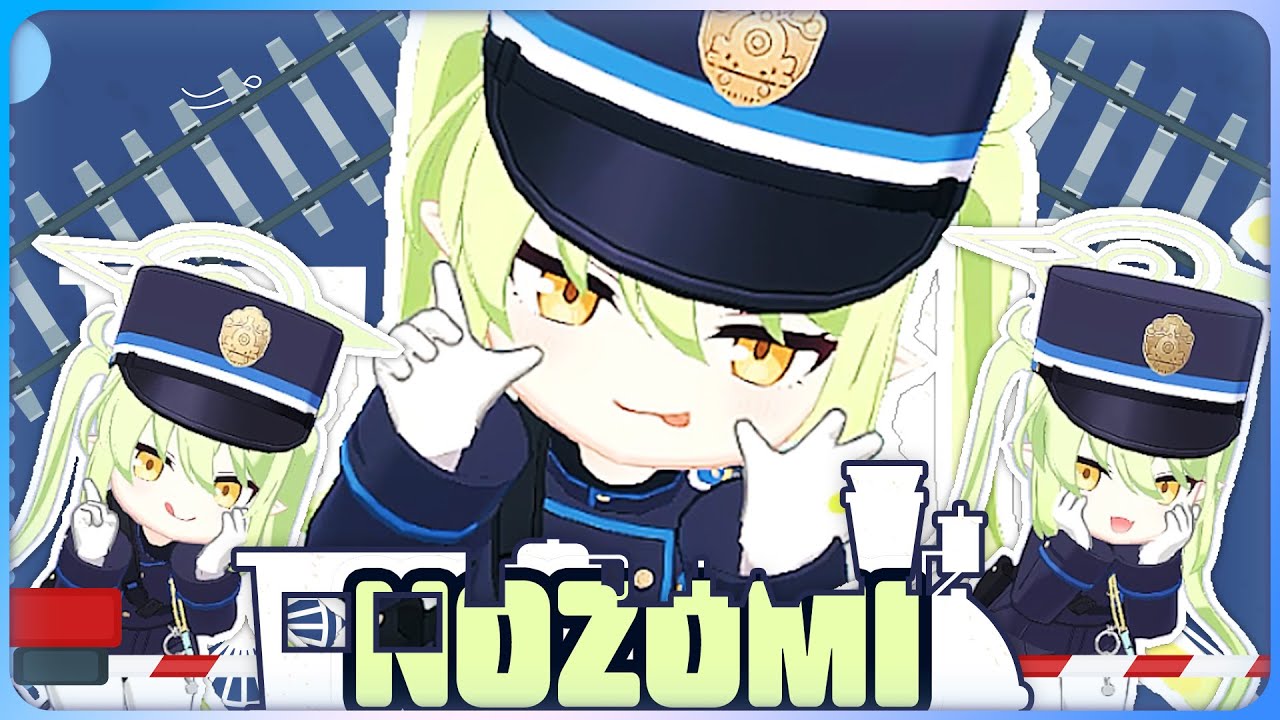 퍄하핫! 마망가키! 「노조미」 SD 캐릭터 모션! #블루아카 #ブルアカ #Bluearchive