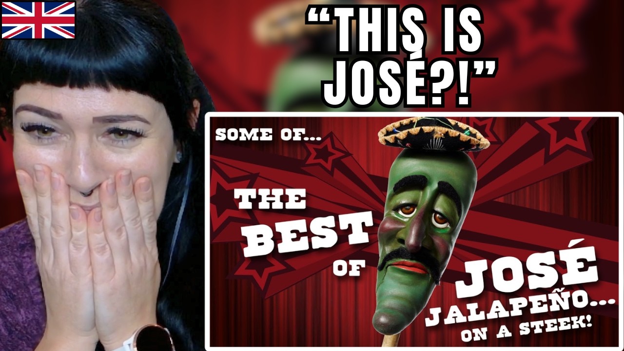British Girl Reacts to Jeff Dunham's José Jalapeño... on a Steek!