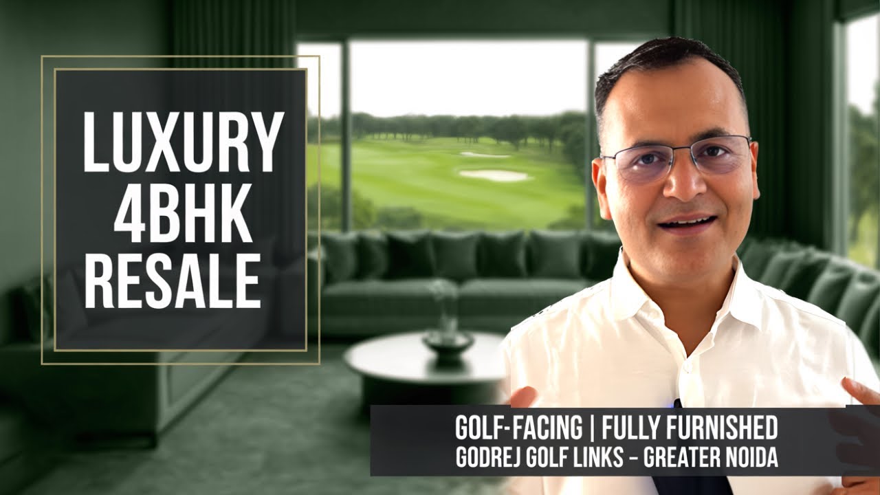 Rare 4BHK Resale in Godrej Golf Links | Low-Rise, High Luxury!