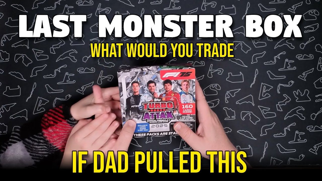 Father and son's LAST Monster Box for Topps F1 Turbo Attax 2025