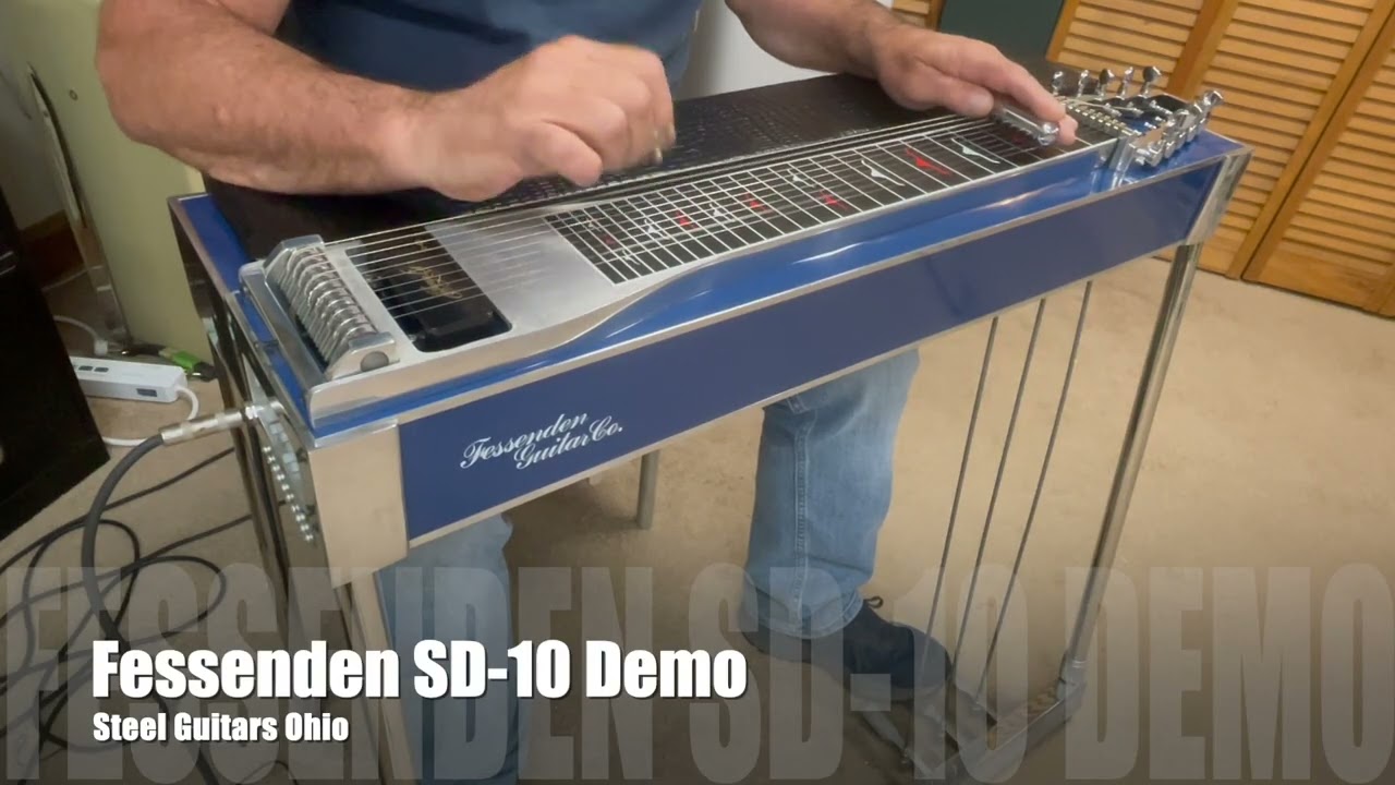 Fessenden SD10 Pedal Steel Guitar Demo