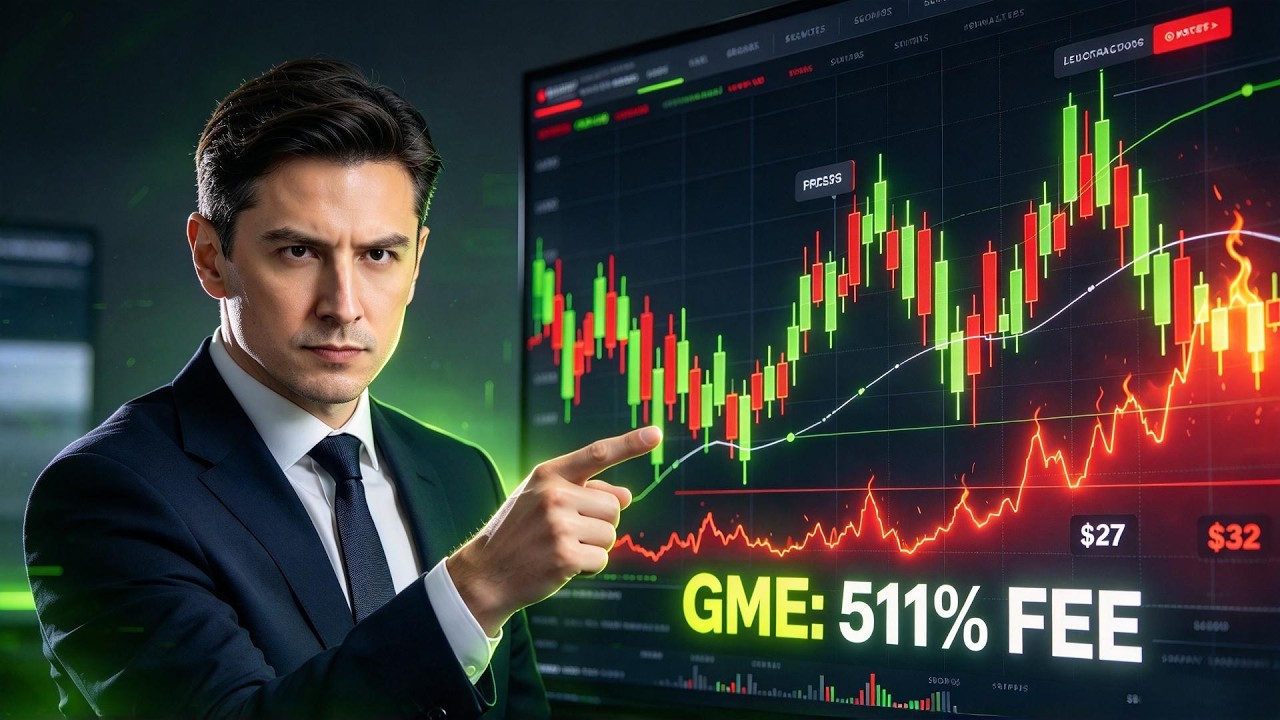 GME Warrant Borrow 511% vs Stock 0.30%: Same Ticker, Two Markets #GME #WarrantBorrowFee
