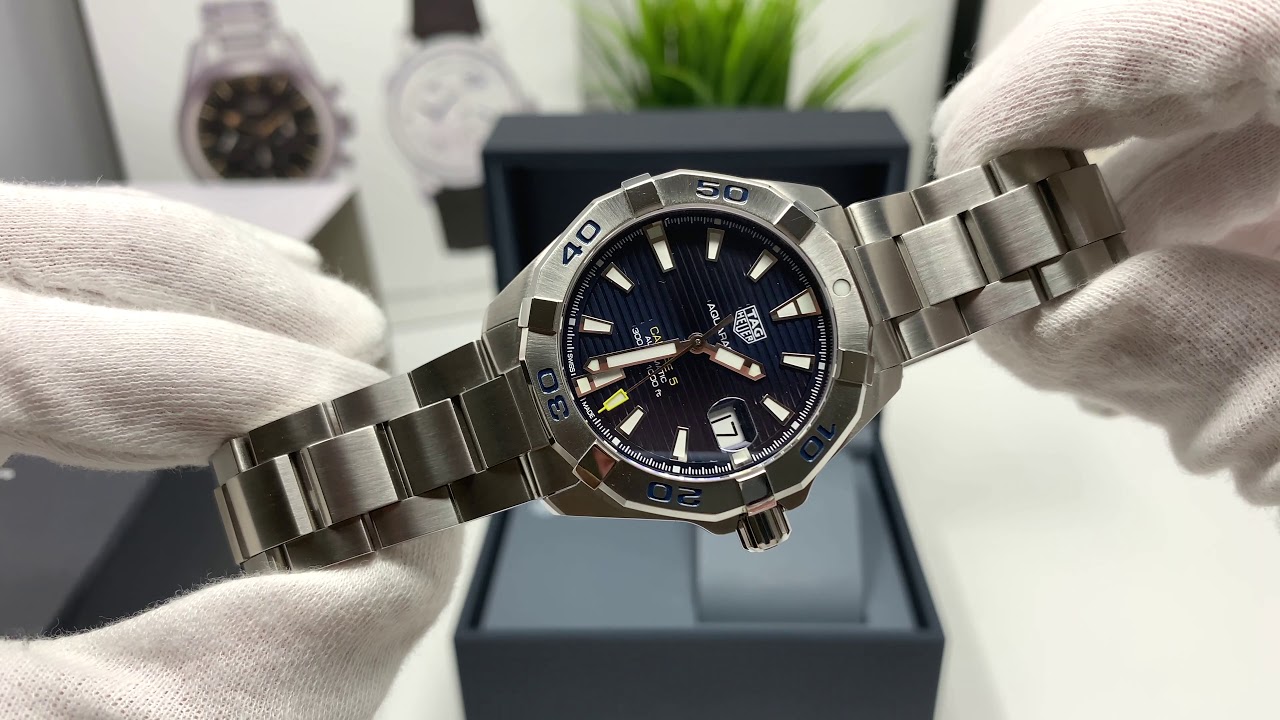 Tag Heuer Aquaracer 300 Ref. WBD2112.BA0928  [4K Unboxing]