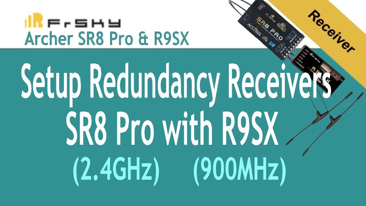 #Как #настроить резервирование приемников FrSky SR8 Pro и R9SX.