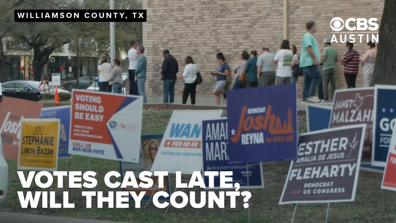 WilCo voting extension suspended by Texas Supreme Court, late voters will not be counted