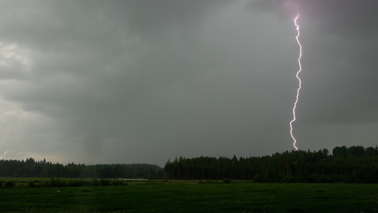 Rajua salamointia Tuusniemellä 2.6.2024