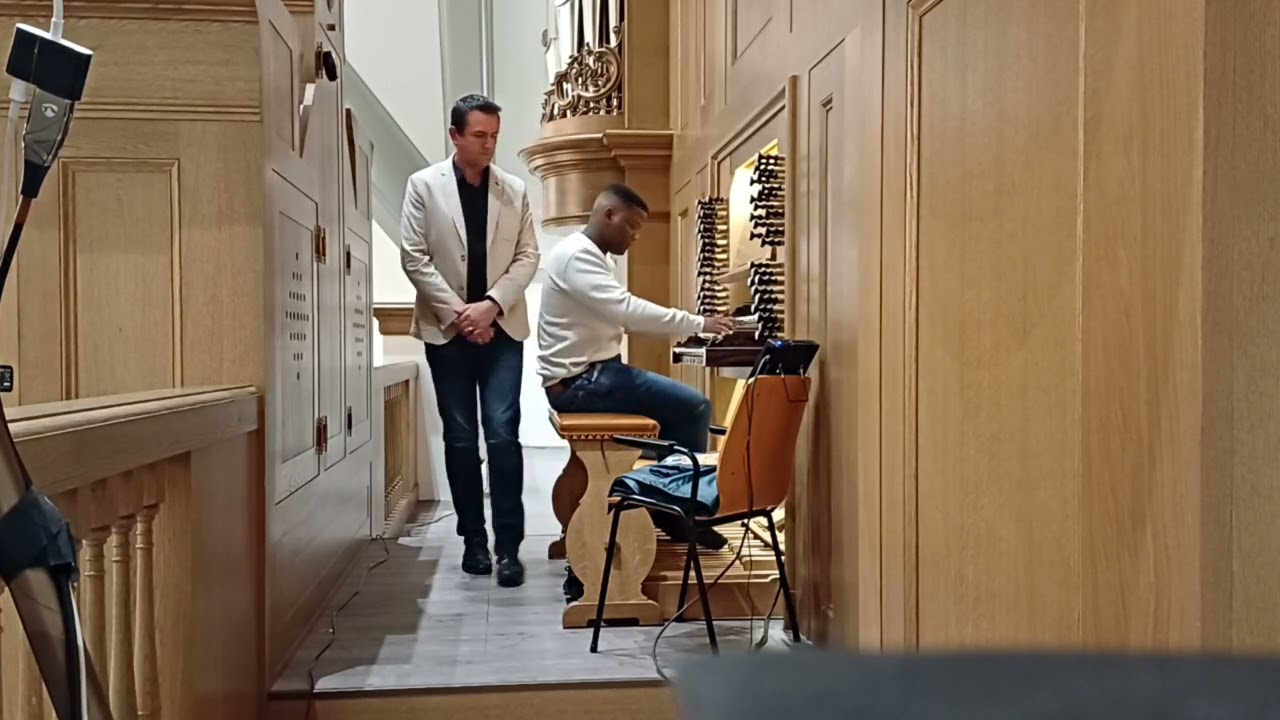 Improvisatie psalm 42 in de Bethelkerk in Lunteren.