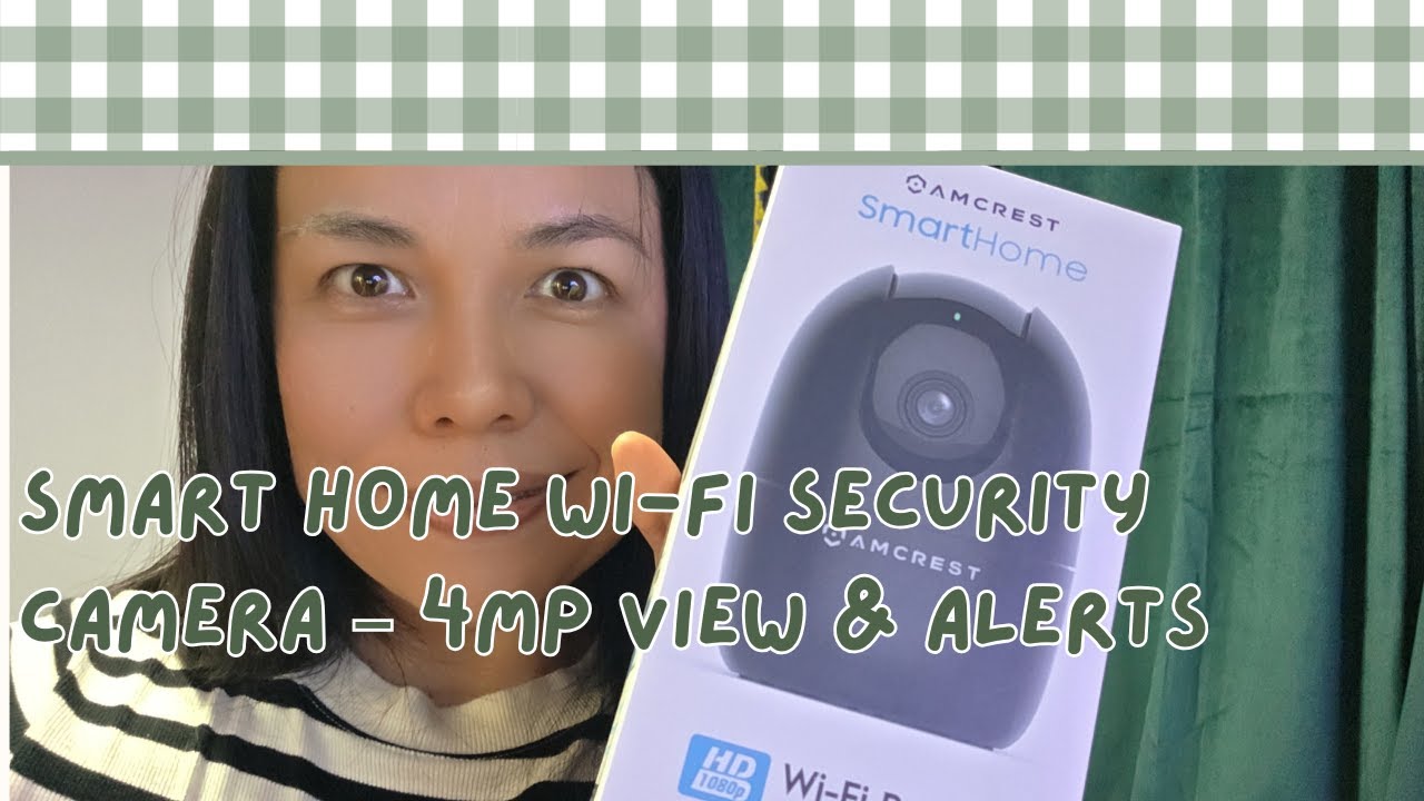 Smart Home Wi-Fi Security Camera – 1080P View & Alerts