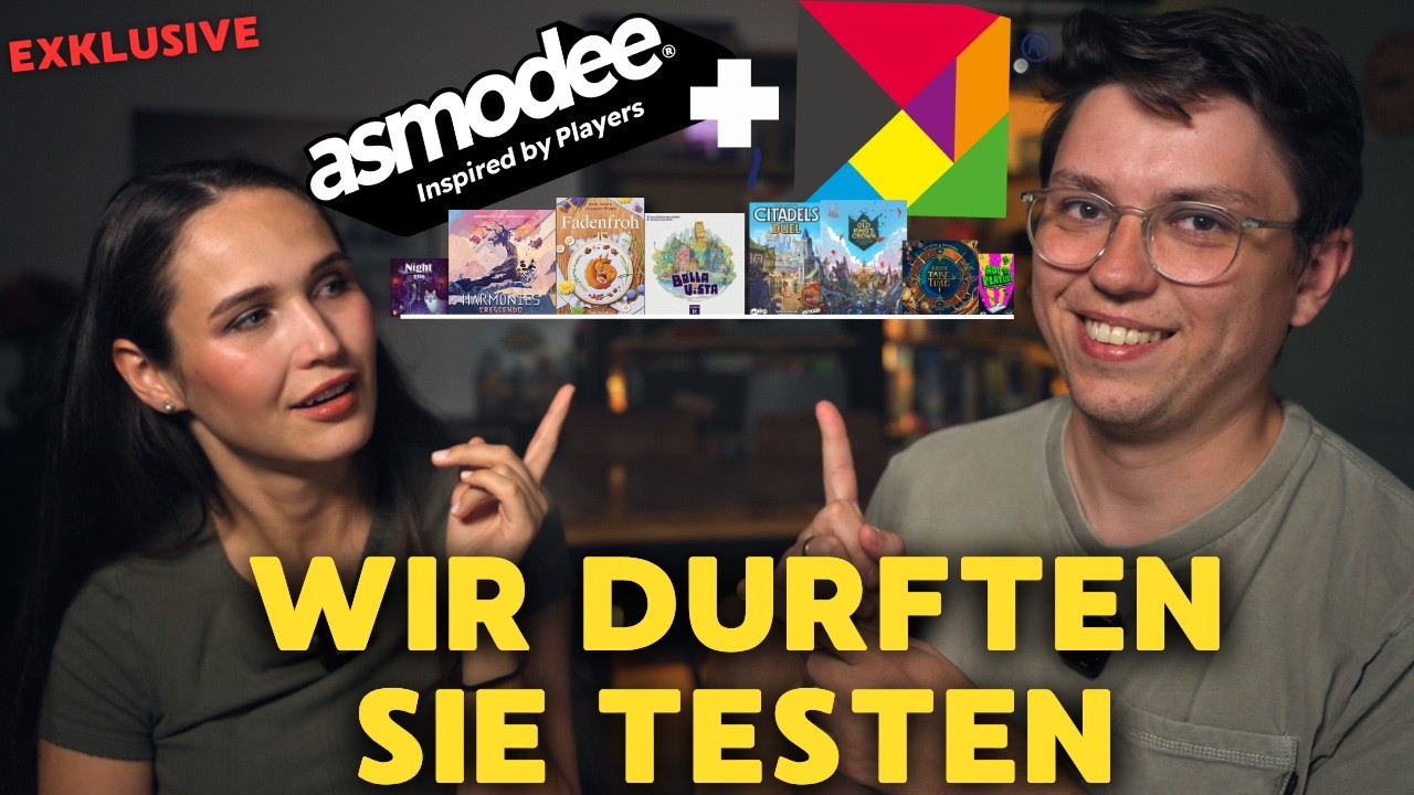 SPIEL 2026: Wir testen die neuen ASMODEE Brettspiele! 🎲 Unsere ehrliche Meinung