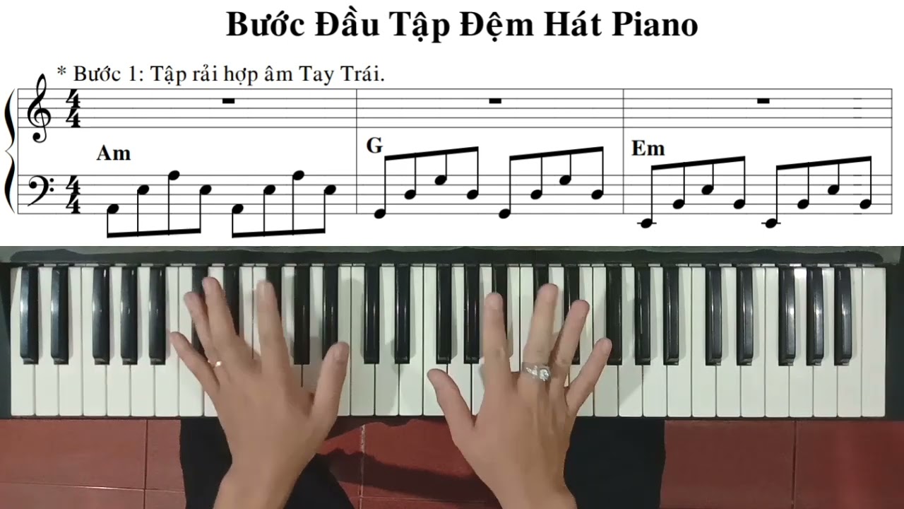 CÁCH TẬP LUYỆN HÌNH THÀNH KỸ NĂNG ĐỆM HÁT PIANO | Ku Tèo Piano.