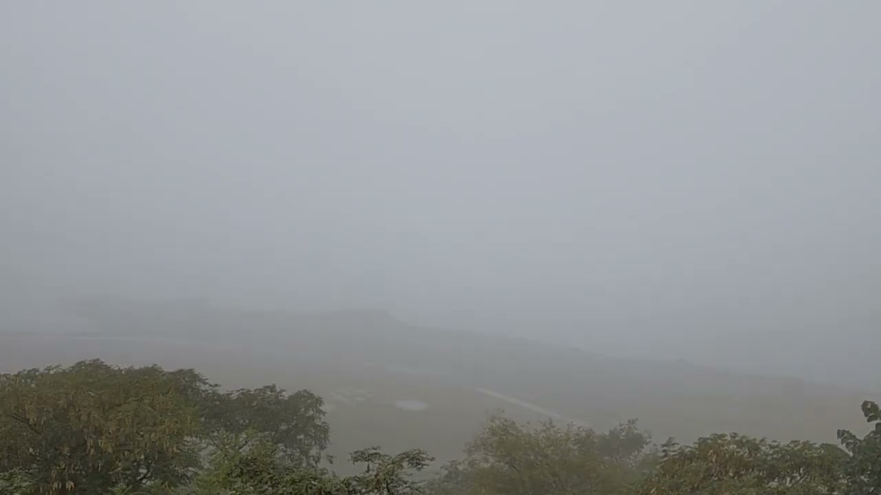bilaspur town full with Fog #news