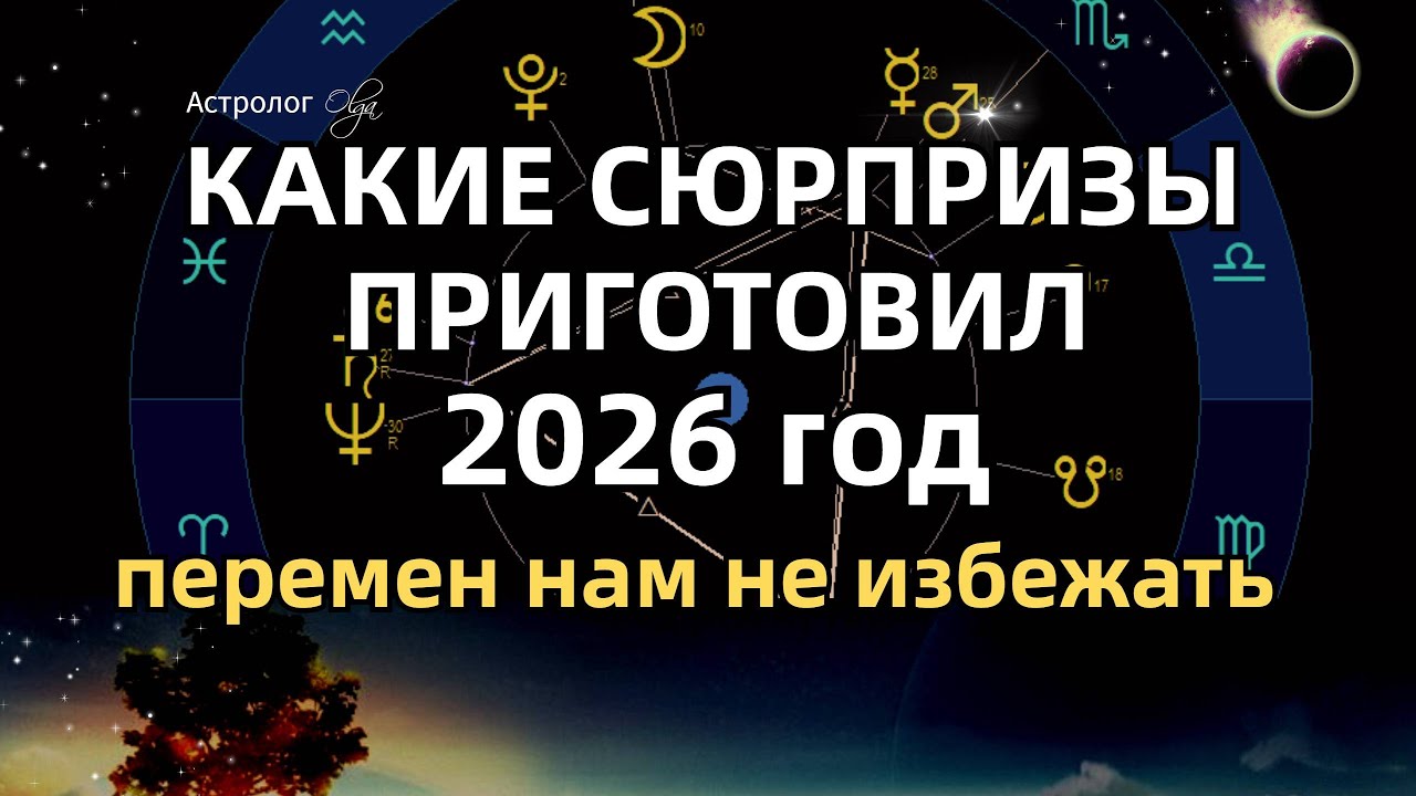 2026 Horoscope | Who Will Feel It Stronger | Tasks and Opportunities. Olga Astrology&copy; #2026