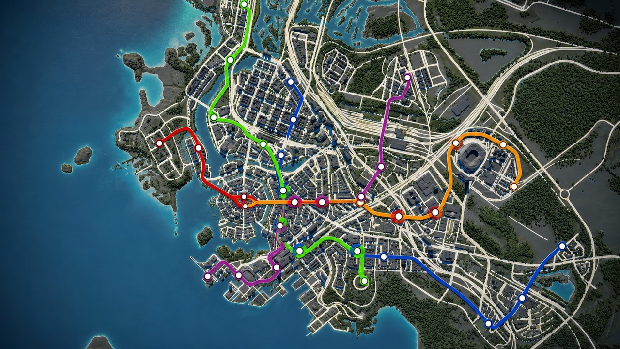 I'm turning Cities Skylines 2 into a transit simulator