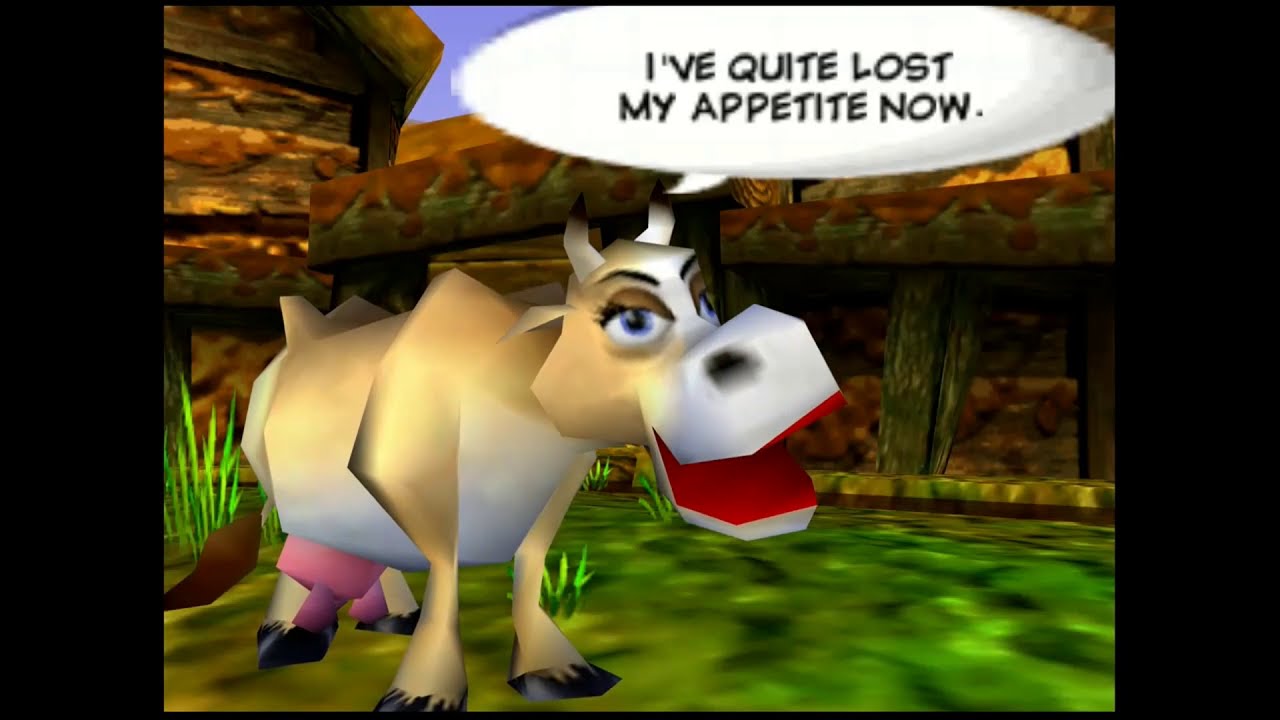Conker's Bad Fur Day: Cow Pooping (Uncensored)