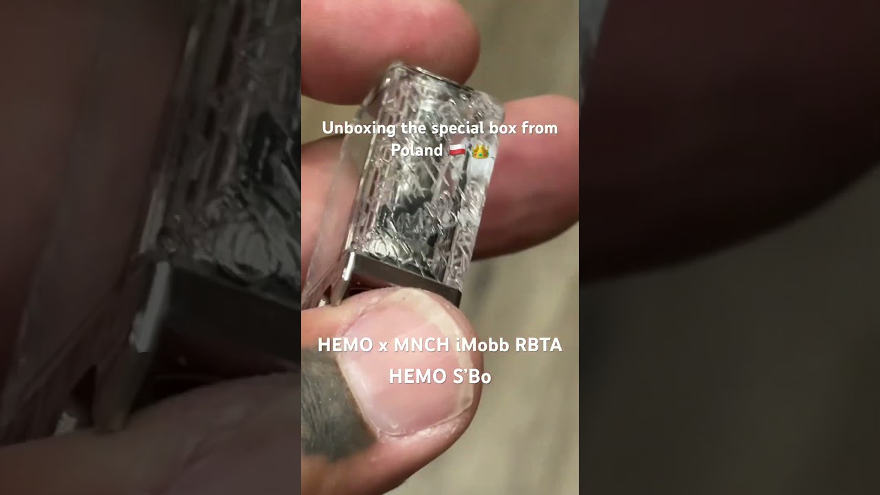 Unboxing the new MNCH iHemo aka the HEMO iMobb. Also the HEMO S&rsquo;bo. #unboxing #diy #reel #mnch