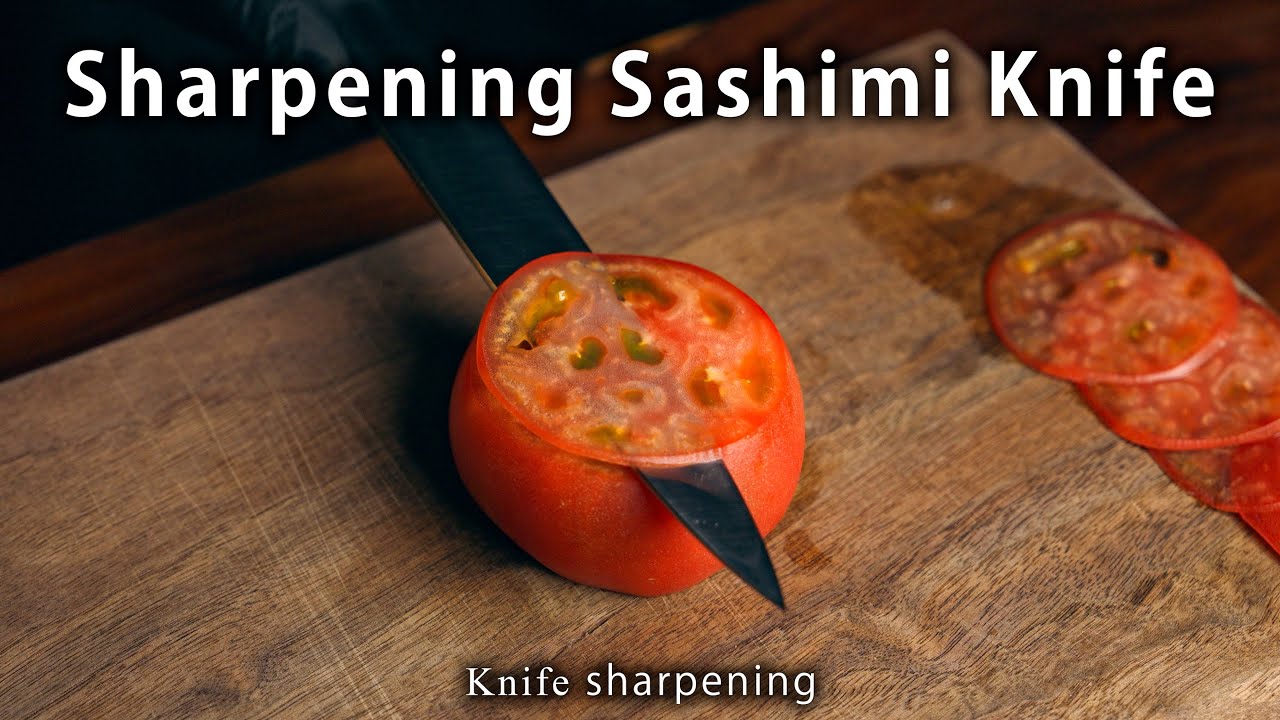 Sharpening Sashimi Knife