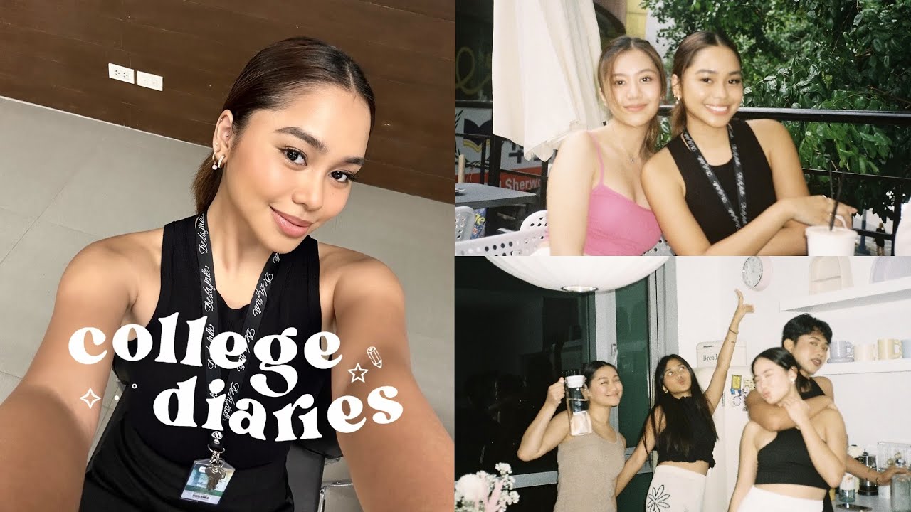 College Diaries: Study Dates, Haul & Internship 📝 | Bella Racelis