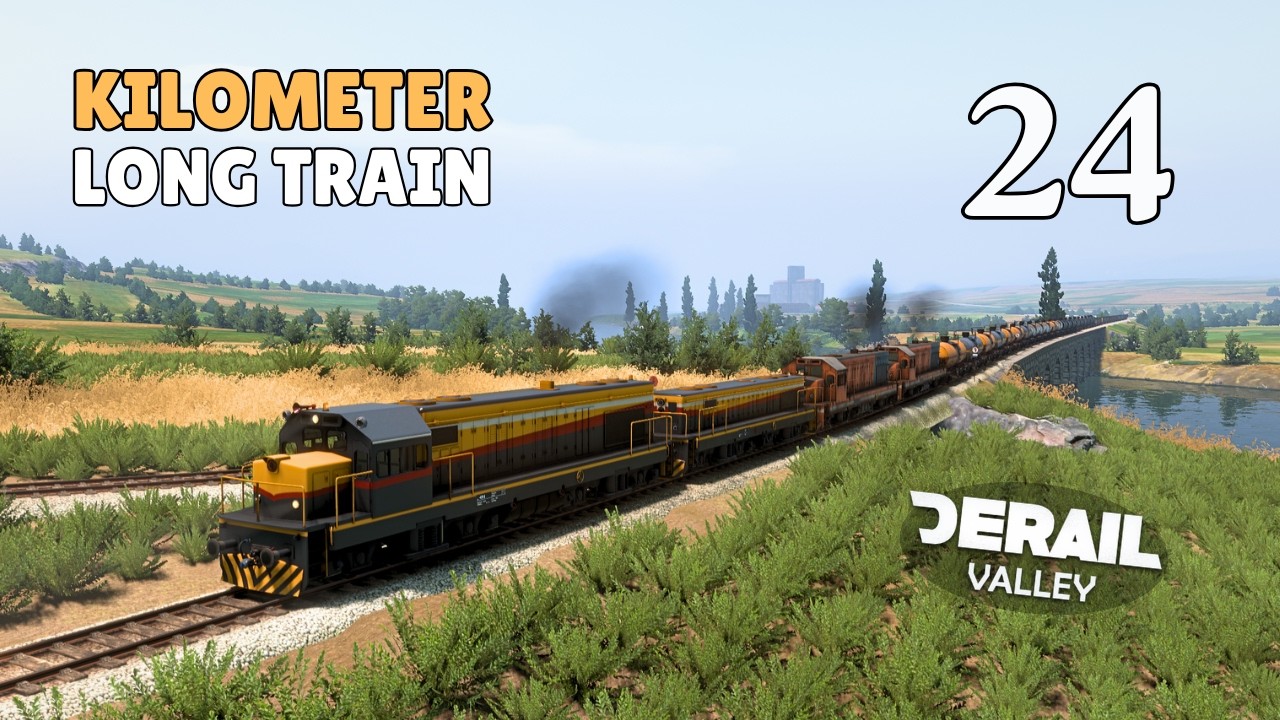 3,000 Tons: Meet the Triple DE-6 — Derail Valley Realistic Career 24