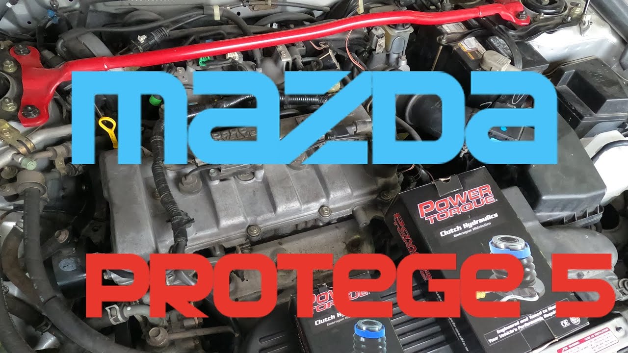 Installing New Clutch Master & Slave Cylinder on Mazda Protege5 (2.0 Liter Engine)