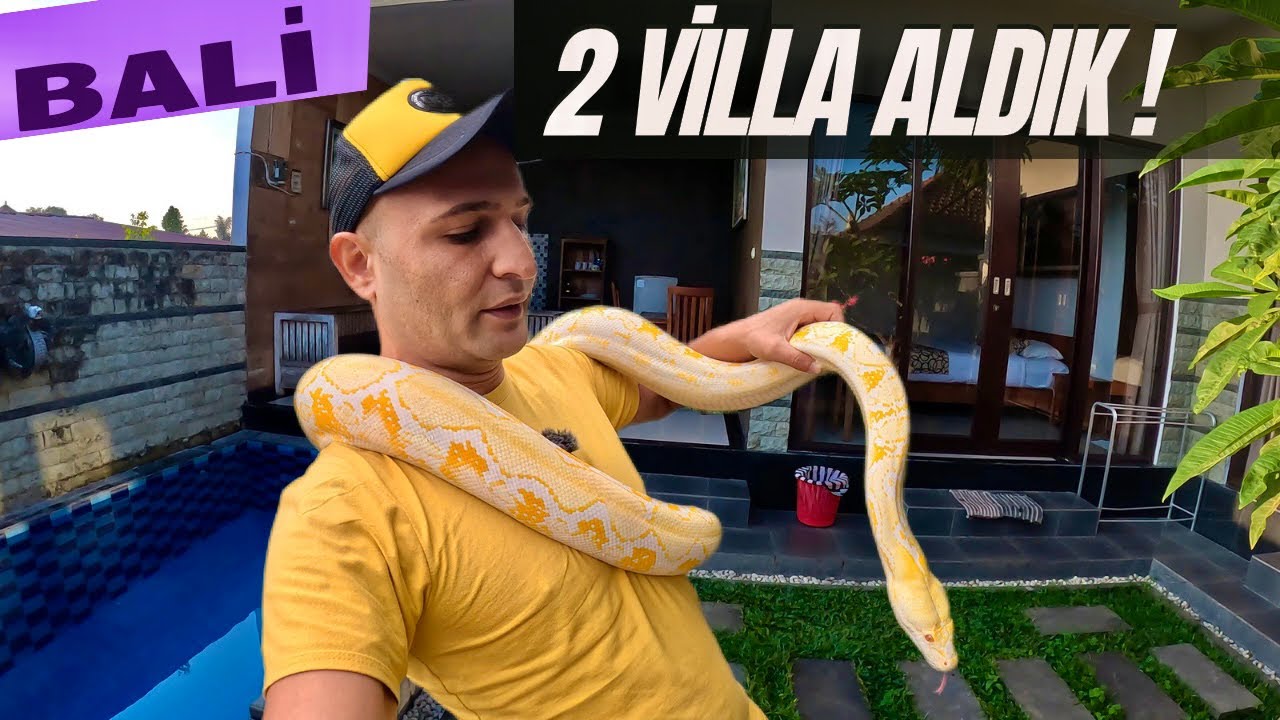BALİ’DE TAKİPÇİME 2 TANE VİLLA ALDIK BAŞIMA GELENLERE BAK!