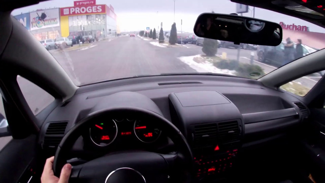 Audi A2 2005 | Driver and passenger POV | Light winter | 1080P | E001