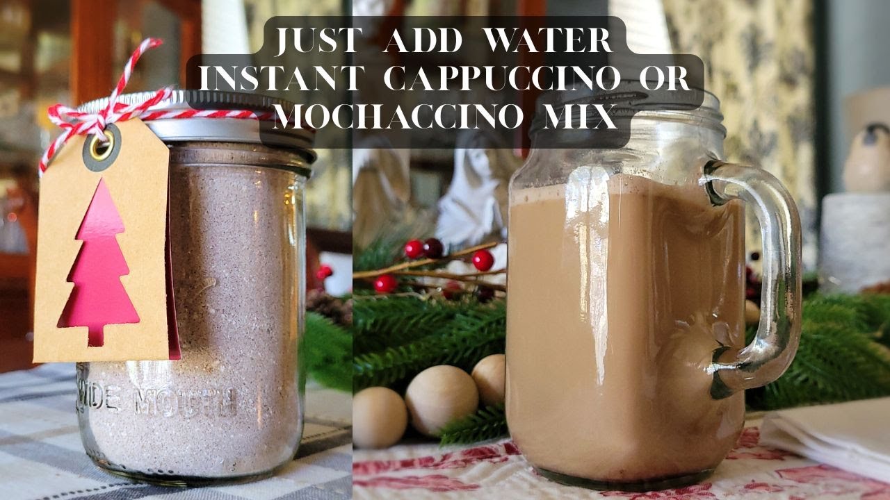 Instant Cappuccino / Mochaccino Mix | Just Add Hot Water